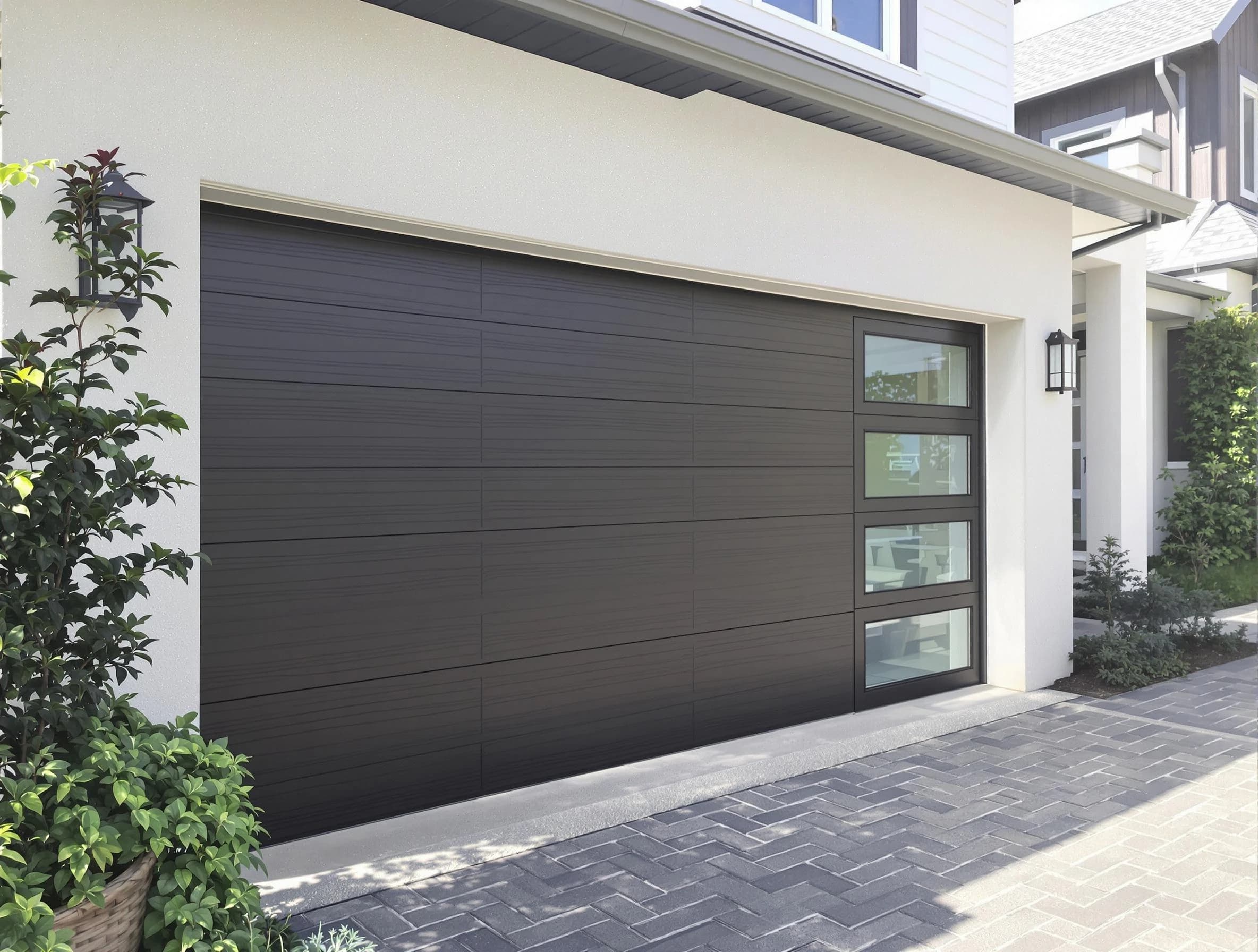 Custom garage door installation by Lake Wilderness Garage Door Repair in Lake Wilderness