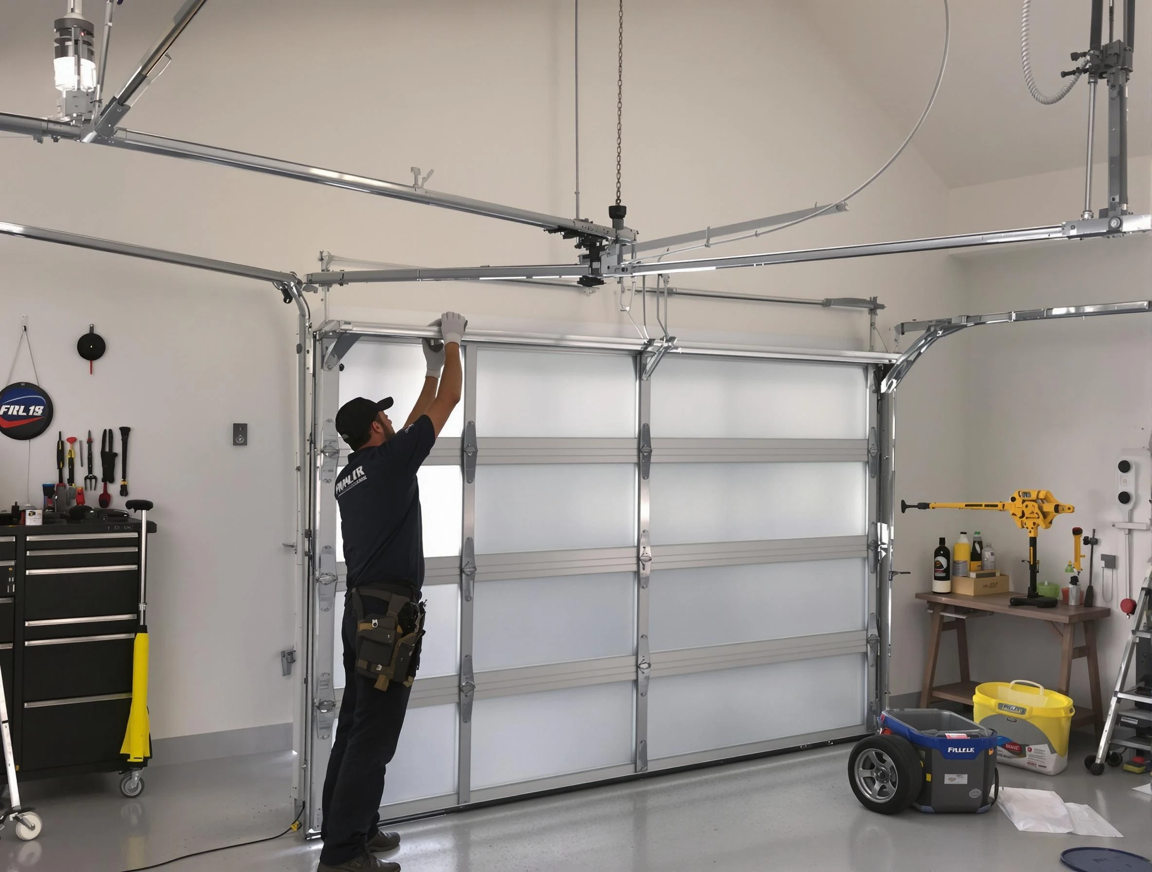 Lake Wilderness Garage Door Repair certified team performing precision garage door installation in Lake Wilderness