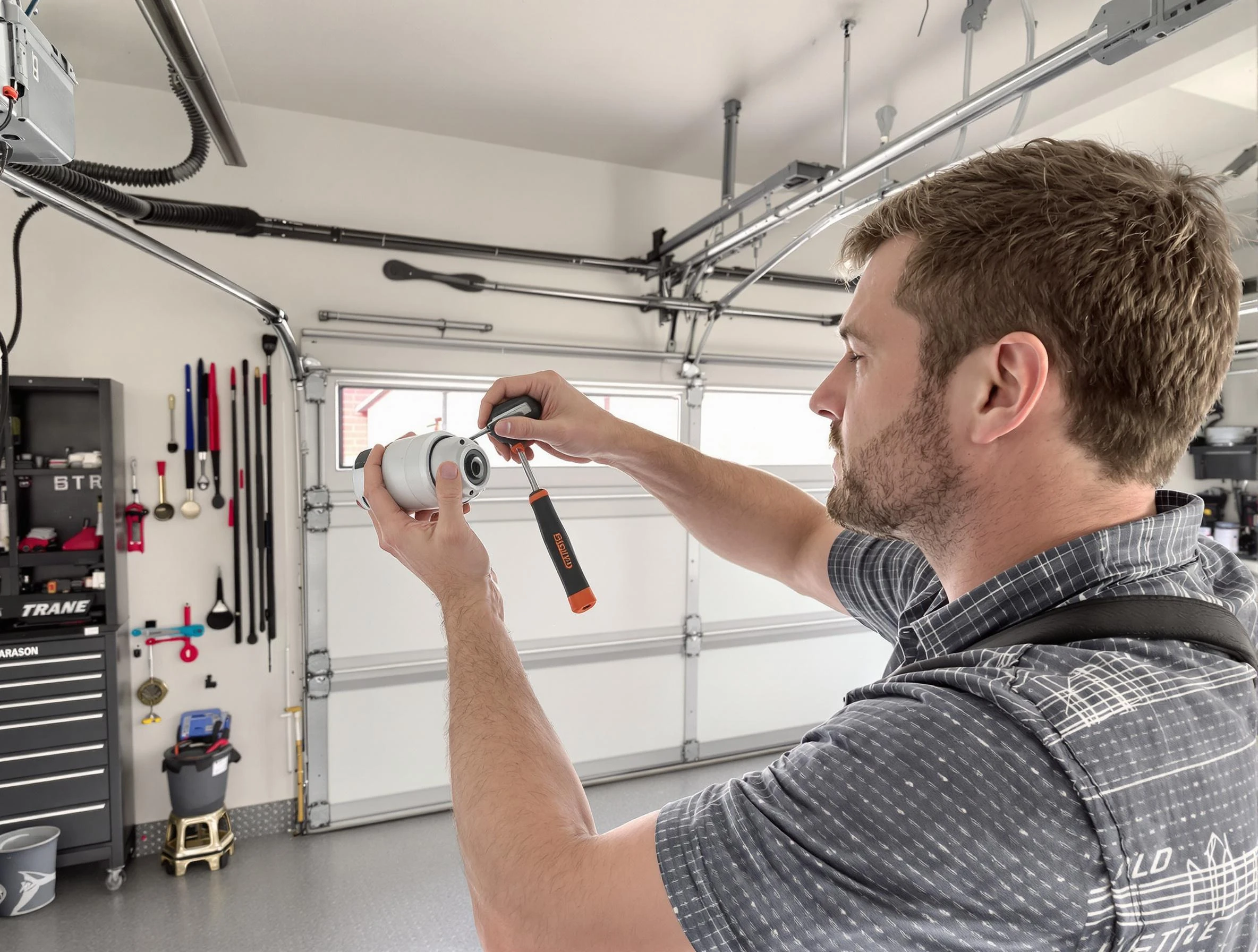 Garage door opener repair service by Lake Wilderness Garage Door Repair in Lake Wilderness